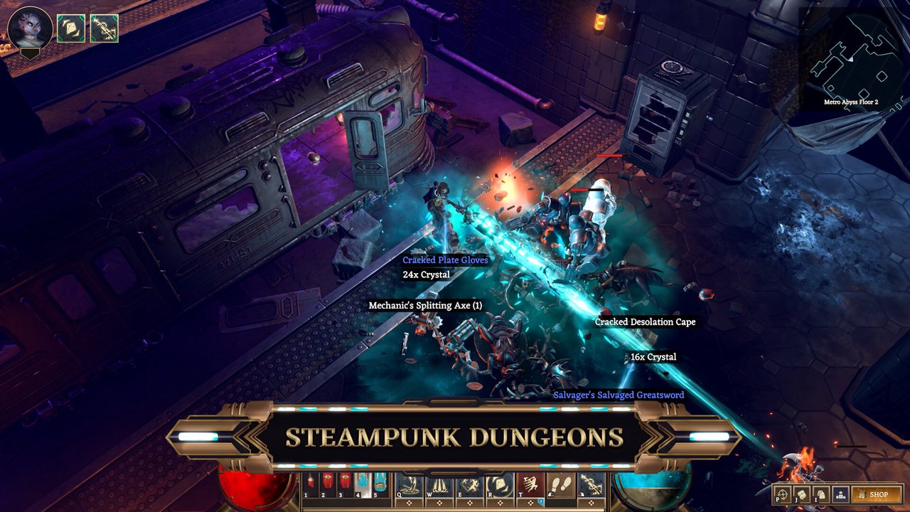Screenshot from Crystalfall