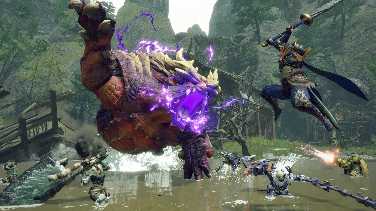 Screenshot from Monster Hunter Rise