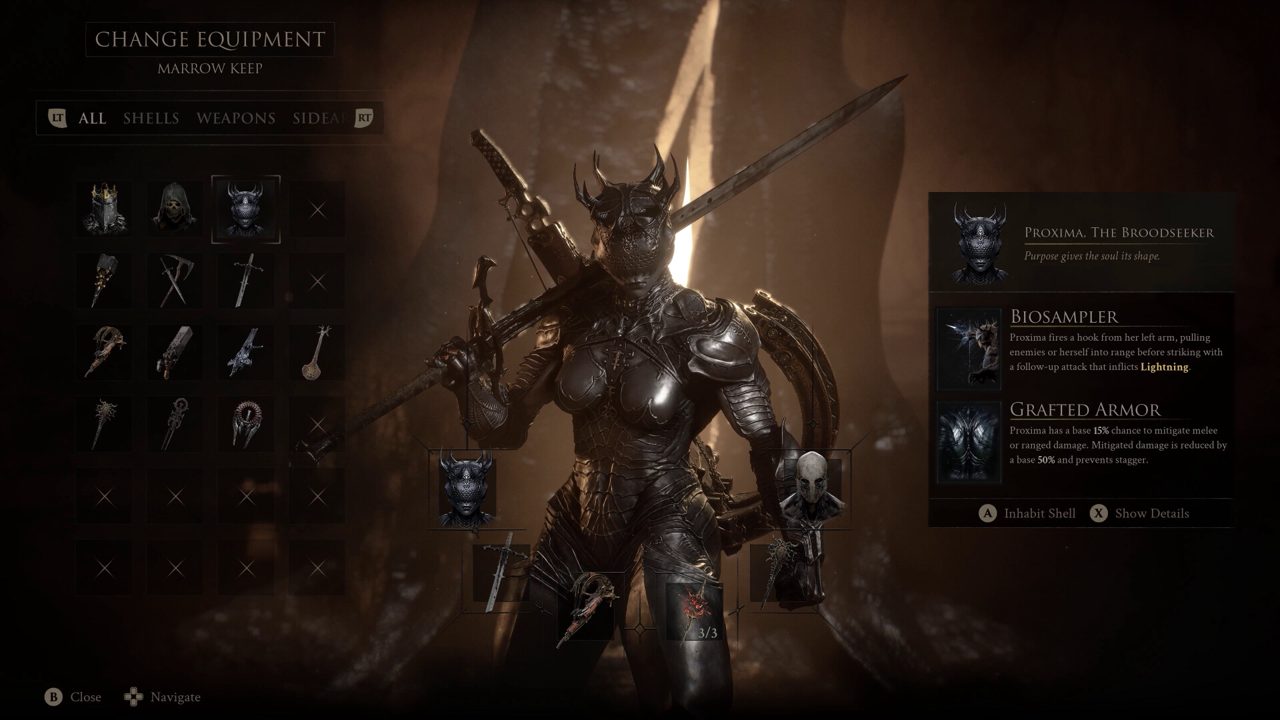 Screenshot from Mortal Shell II